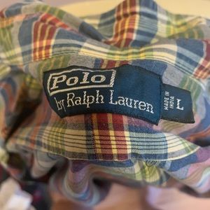 Mens long sleeve Polo shirt with two pockets